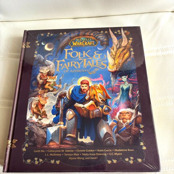 Blizzard Entertainment World Of Warcraft Folk & Fairy Tales Of Azeroth Gold Page - Picture 1 of 3